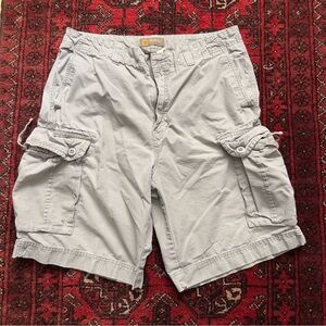 Gh Bass Earth Cream Cargo Shorts Men’s Size 33